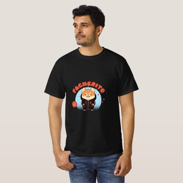 T-shirt Chihuahua Cool Facherito (Devant entier)