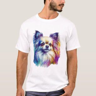 T-shirt Chihuahua dans les rêves de technologie