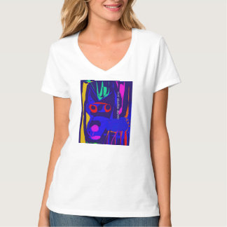 T-shirt Chihuahua d'art populaire