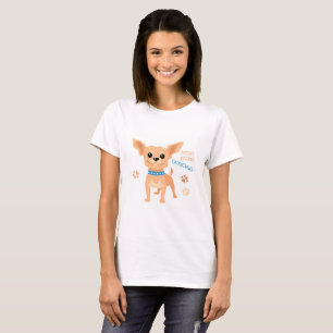 T-shirt Chihuahua de courte date