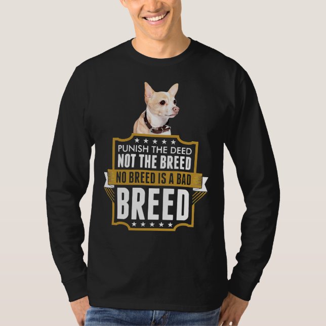 T-shirt Chihuahua de race (Devant)