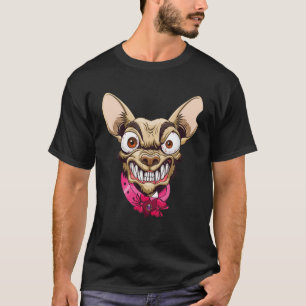 T-shirt Chihuahua démoniaque, Chihuahua maléfique, Chihuah