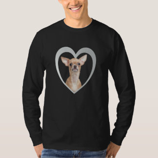T-shirt Chihuahua  Dog Heart   Chihuahua  Chihuahua Terrie