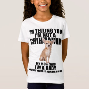 T-Shirt Chihuahua Dog Je vous dis que je ne suis pas un Ch