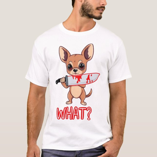 T-shirt Chihuahua Douce Petite Chienne (Devant)