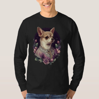 T-shirt Chihuahua  English Lady Women Dress Dog Great Brit