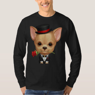 T-shirt Chihuahua Gentleman