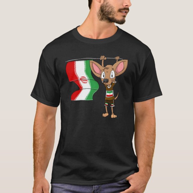 T-shirt Chihuahua iranien (Devant)