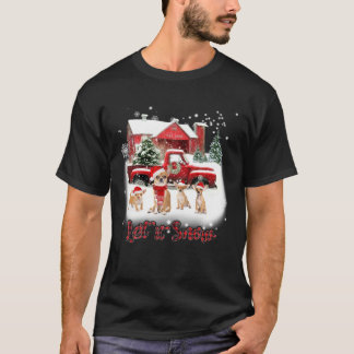 T-shirt Chihuahua Joyeux Noël Qu'Il Neige