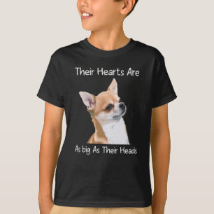 T-shirt Chihuahua Leurs Coeurs Sont Aussi Grands Que Leurs