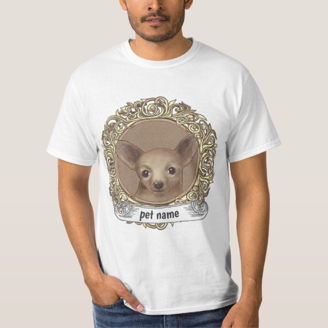 T-shirt Chihuahua Love Memory (Devant)