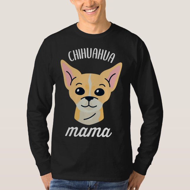 T-shirt Chihuahua Mama         (Devant)
