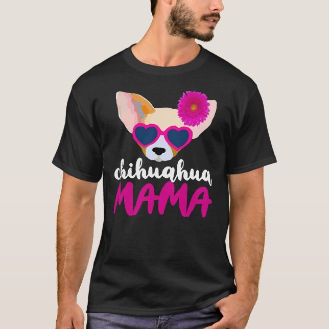 T-shirt Chihuahua Mama T (Devant)