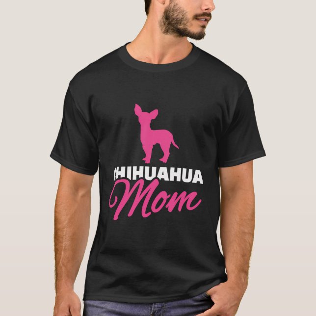 T-shirt Chihuahua Maman (Devant)