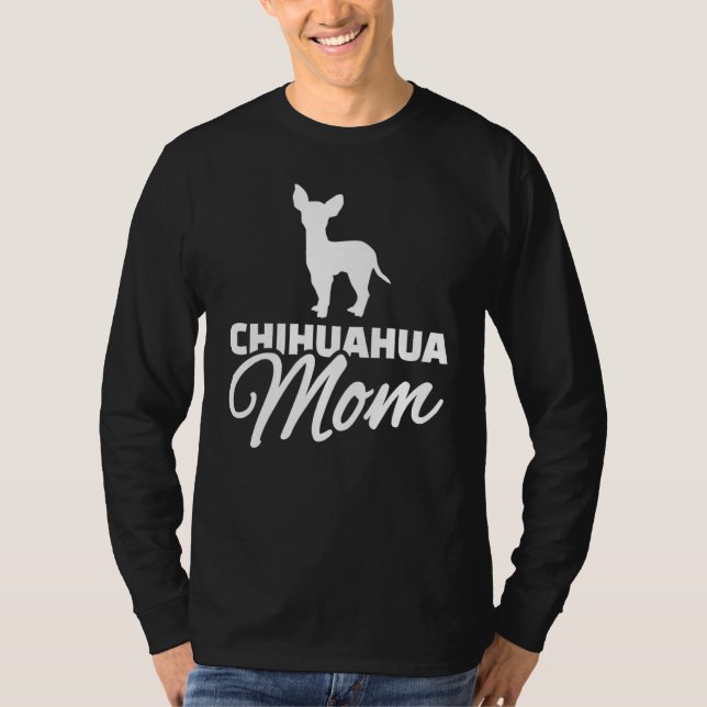 T-shirt Chihuahua Maman (Devant)