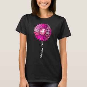 T-shirt Chihuahua Maman Femmes Tournesol Chiwawa Chien