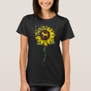 T-shirt Chihuahua Maman Fleur de soleil Chiwawa Chig Maman