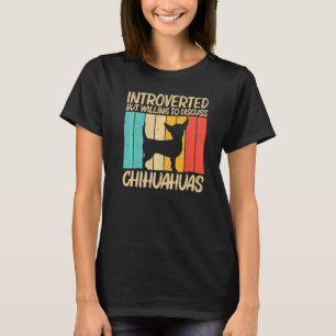 T-shirt Chihuahua mignonne pour hommes femmes Chihuahua ch