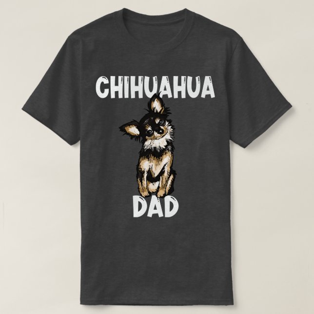 T-shirt Chihuahua Papa (Design devant)
