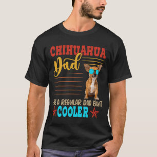 T-shirt Chihuahua Papa Définition Cool Lunettes de soleil 
