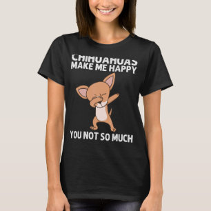 T-shirt Chihuahua Pour Hommes Femmes Dabbing Puppy Pet