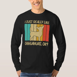 T-shirt Chihuahua pour hommes femmes propriétaire de chien