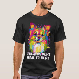 T-shirt Chihuahua pourrait voler Yo Heart Chien race Chiot