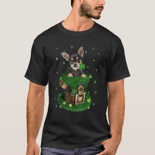 T-shirt Chihuahua Shamrock Casquette C St Patrick's Day