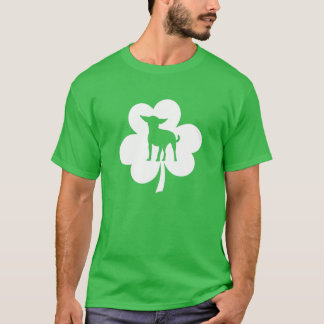 T-shirt Chihuahua St. Patrick's Day Chien Momma Chien Papa