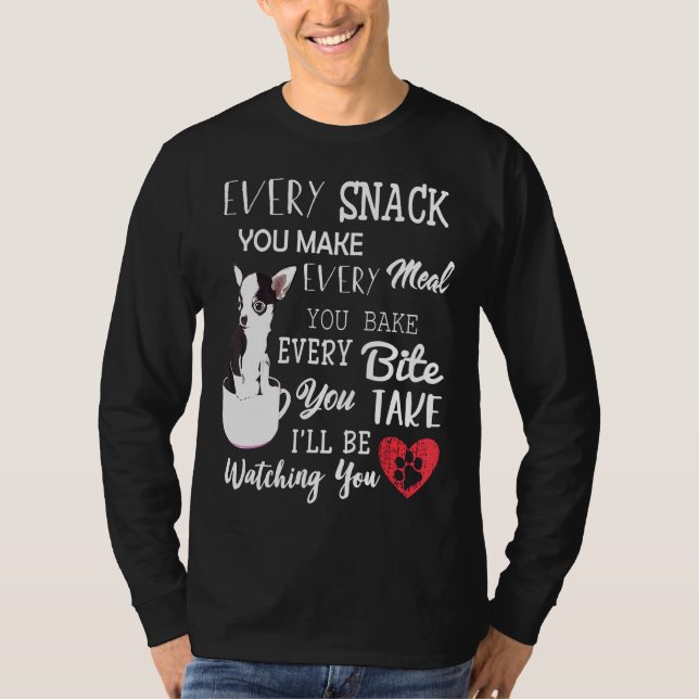 T-shirt Chihuahua tous les ans (Devant)