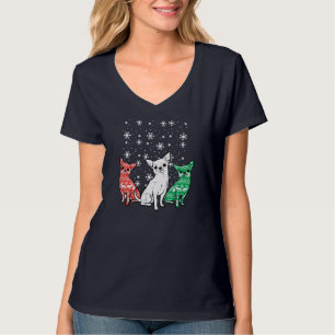 T-shirt Chihuahuas Noël Chiwawa Chiwawa