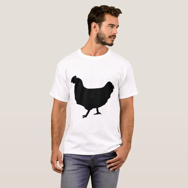 T-shirt chiken les amants (Devant entier)