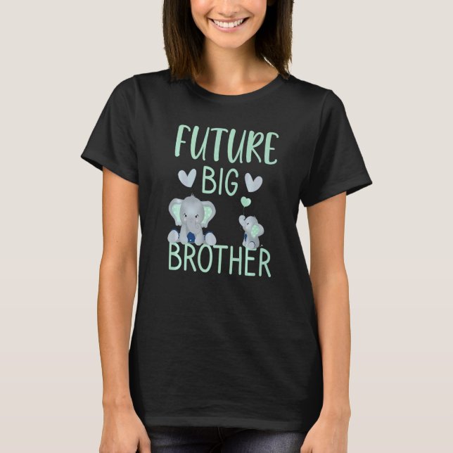 T-shirt Child future big brother pregnancy announcement 20 (Devant)