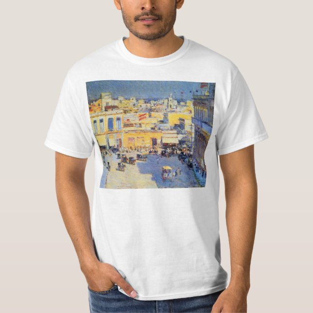T-shirt Childe Hassam - La Havane Cuba (Devant)