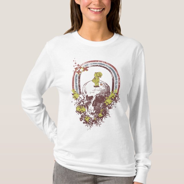 T-shirt child's skull (Devant)