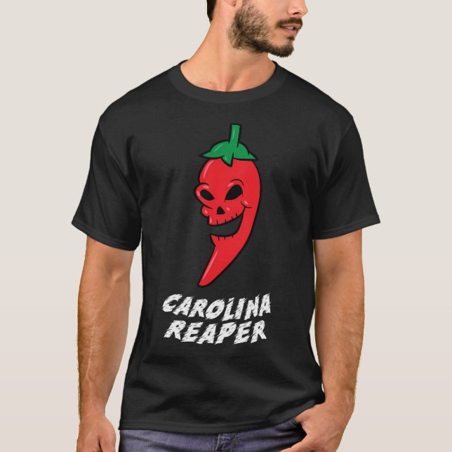 T-shirt Chili Carolina Reaper Carolina Reaper Chili épicé (Devant)