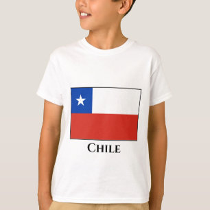 T-shirt Chili (Chili) Drapeau magnétique