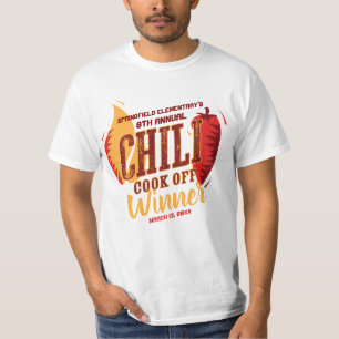 T-shirt Chili Cook Off Winner   Concours BBQ Cookout