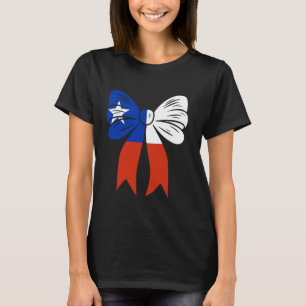 T-shirt Chili Coquette Bow mignonne Dainty Ribbon Drapeau
