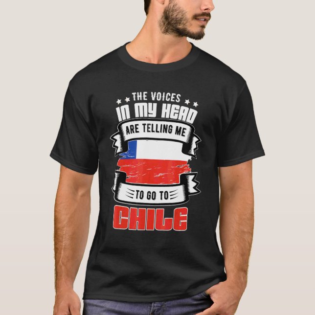 T-shirt Chili Dans Ma Tête (Devant)