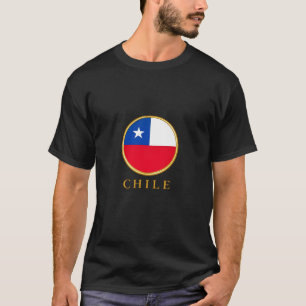 T-shirt Chili - Drapeau chilien