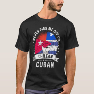 T-shirt Chili Drapeau Cuba Humour grandissant Citoyenneté