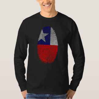 T-shirt Chili Drapeau Empreinte Il Est Dans Mon Adn Pour C