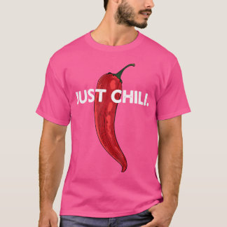 T-shirt Chili Joie épicé Nourriture Lover Pun amusant Vint