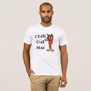 T-shirt Chili Out Man Chili Pepper