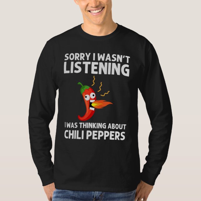 T-shirt Chili Pepper For Men Women Spicy Habanero Chile (Devant)