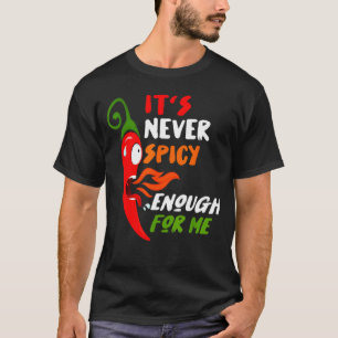 T-shirt Chili Red Pepper Funny Cadeau Pour Une Cuisine Cha