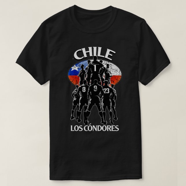 T-shirt Chili Rugby Los Condores (Design devant)