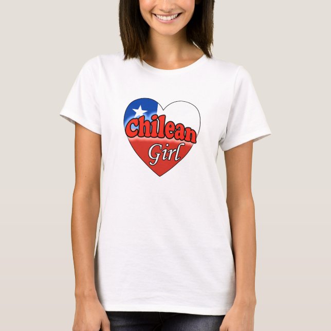 T-shirt Chilienne (Devant)