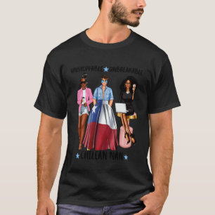 T-shirt Chilienne forte Nan du Chili Latino-américaine noi